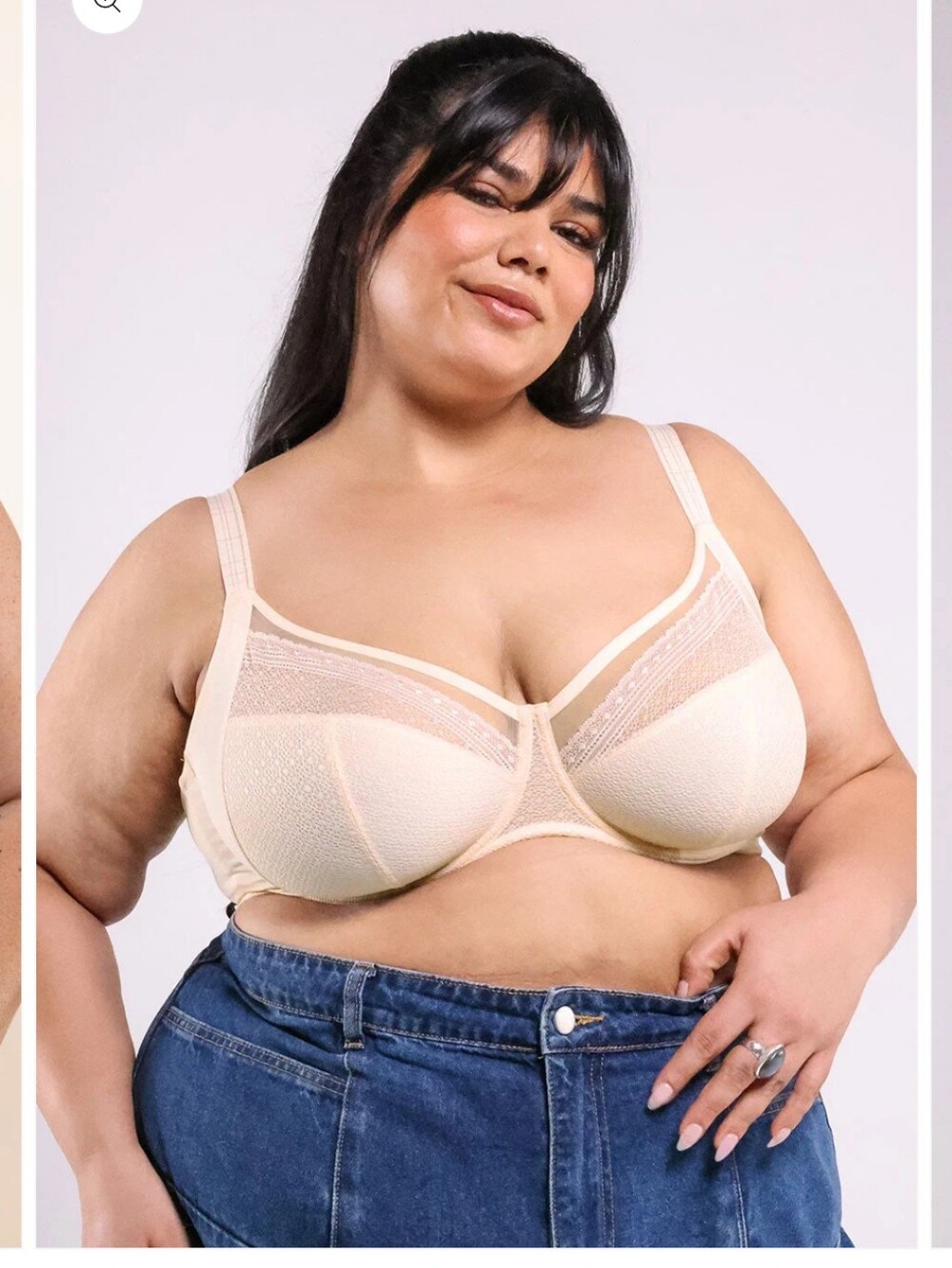 NWOT understance Salma FlexWire Full Coverage Lace Bra In Sakura